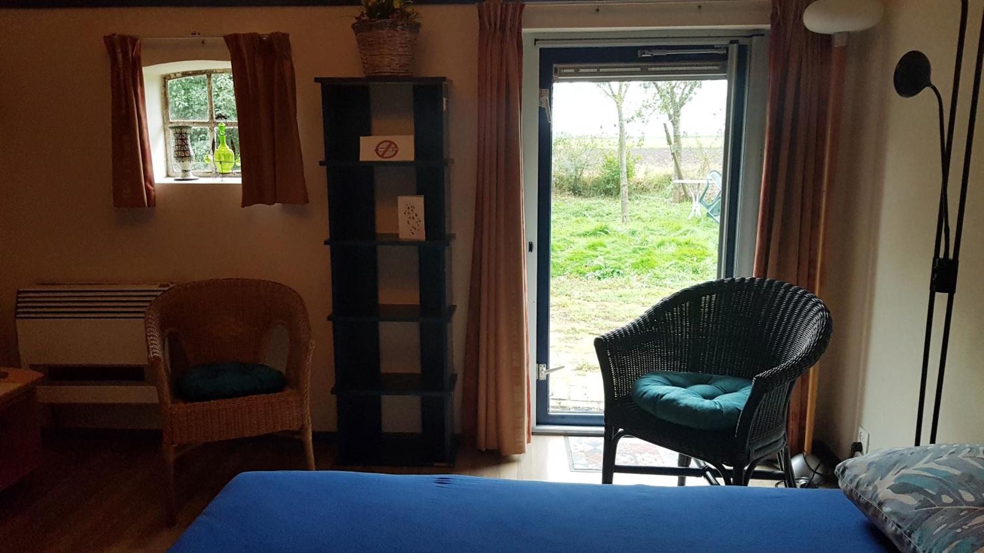 Logeerruimte In Gerenoveerde Boerderij In Wachtum 아파트 외부 사진