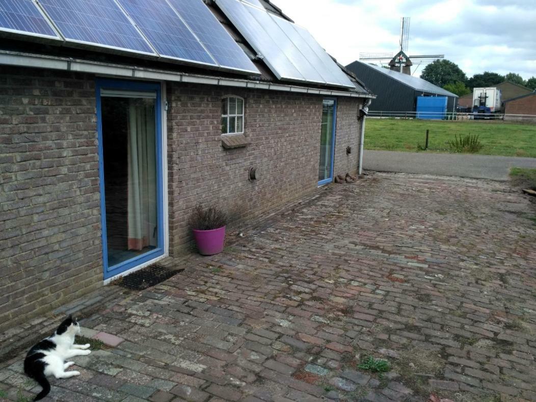 Logeerruimte In Gerenoveerde Boerderij In Wachtum 아파트 외부 사진